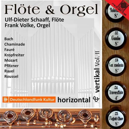 Ulf-Dieter Schaaff - Flute & Organ: Horizontal U. Vertikal 2 (CD)