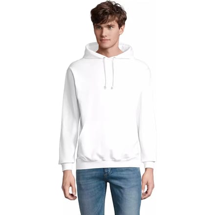 SOL'S Unisex Condor Hooded Sweatshirt L03815 - White - XXL