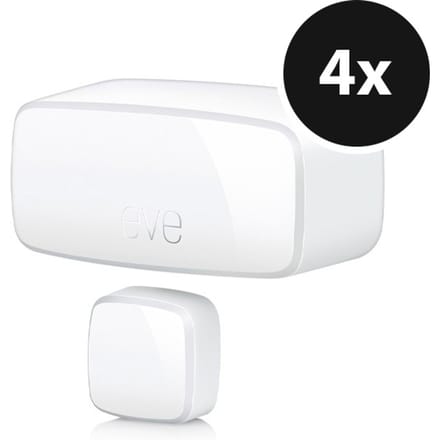 Eve Door & Window Matter 4-pack - Draadloze deur- en raamsensoren