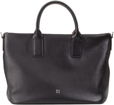 DuDu Jaqueline Handtas Leer 28 cm - Dames - black