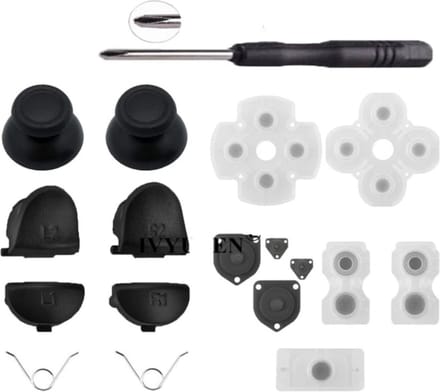 WiseGoods - Controller Reparatieset Geschikt voor PS4 Dualshock - Console Accessoires - Meerdere Onderdelen