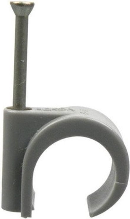 Tack universele spijkerclip 16 19 mm a 100 stuks grijs