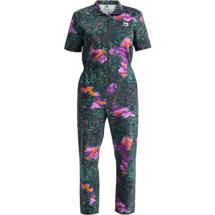 Korte mouwen jumpsuit voor dames Quiksilver Gemuroh