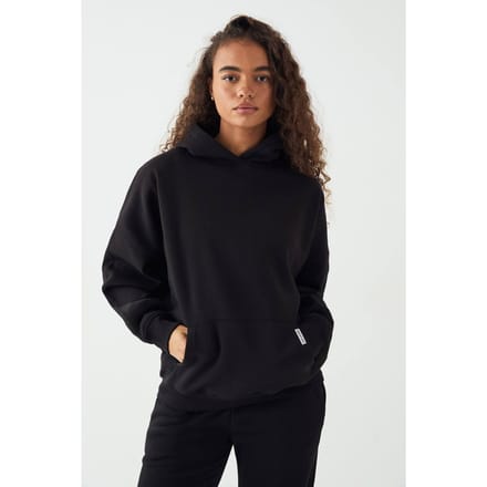 Dames DSGN Studio Oversized Over The Head Hoodie | Black | Maat: Medium