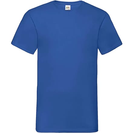 V-hals T-shirt Fruit of the Loom Valueweight