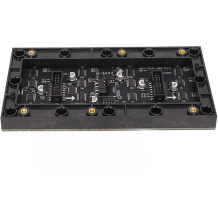 Panneau matriciel LED RVB à intensité variable, résolution 64x32, pas de 2,5 mm, module LED numérique 6,3x3,1 pouces pour black