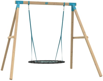 AMARANTE nestschommel - verankeringsset - FSC® vierkant hout h243 cm