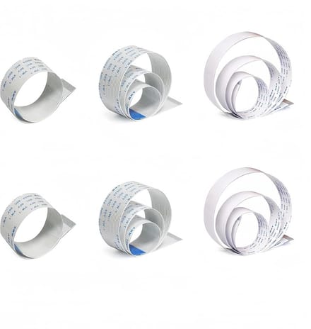 Camera Kabelset voor Raspberry Pi Camera Module, 6 stuks Platte Flexibele Lintkabels
