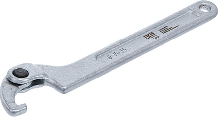 BGS Gelede Haaksleutel met neus 15 - 35 mm - 73227