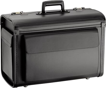 D & N Business Pilotenkoffer / Attachékoffer 2809 - 18,4" - Zwart