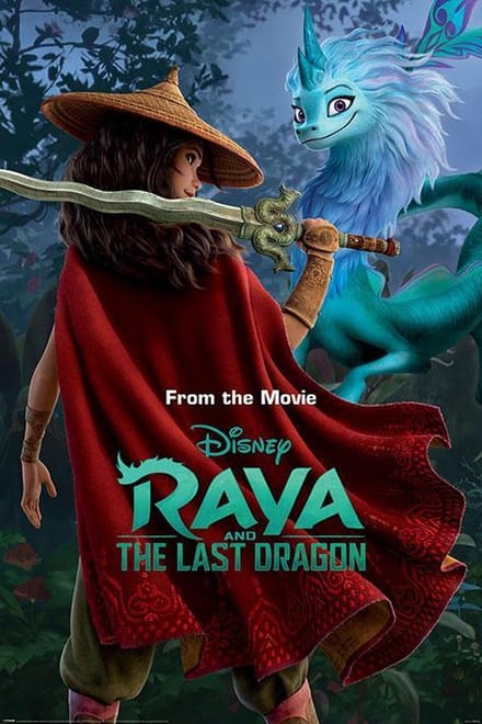 Raya and the Last Dragon Warrior - Maxi Poster