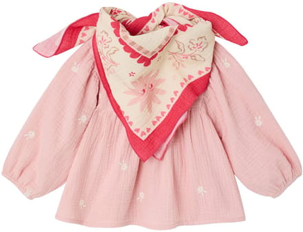 Vertbaudet Babyset blouse en sjaal