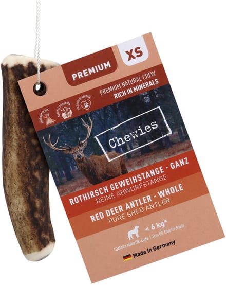 Chewies Edelherten Gewei Stang XS - 50 gr