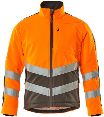 Mascot Safe Supreme Fleece jas 15503-259 - hi-vis oranje/donkerantraciet - L