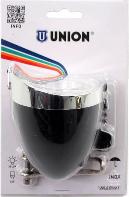 Marwi Union Koplamp Dynamo Led Zwart