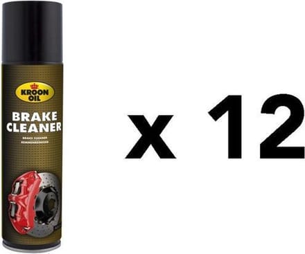 Kroon Aanbieding: 12 X Brake Cleaner Spuitbus 500Ml