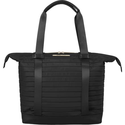 BARBARA & Travelite Quilted 2-in-1 Shopper & Rugzak - zwart