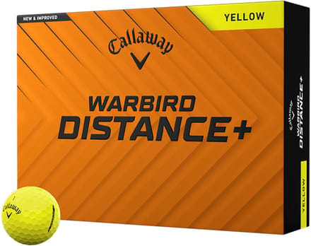 Callaway Cg Warbird Dist Yellow 25 Golfballen Geel 12 Balls