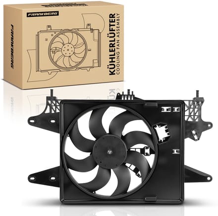 Frankberg 1x koelventilator voor Fiat Doblo