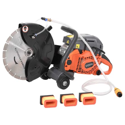vidaXL Betonzaag benzine 58 cc