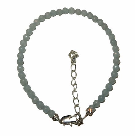 Kralen Armband 4 mm Natuursteen