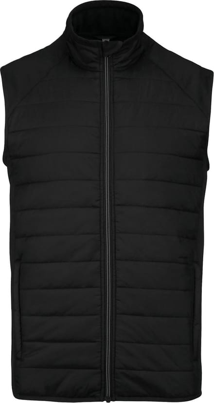 Sportbodywarmer met waterafstotende behandeling 'Proact' Zwart - M
