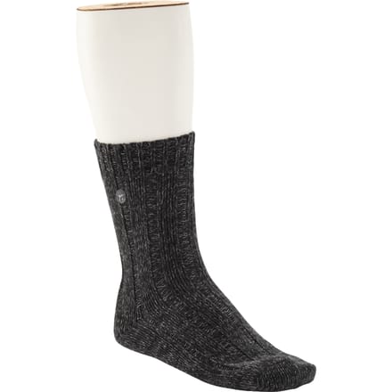 Birkenstock Heren Katoen Twist in Antraciet