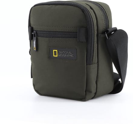 National Geographic Mutation Schoudertas 1,3L Sleutelhouder RFID Khaki - Khaki