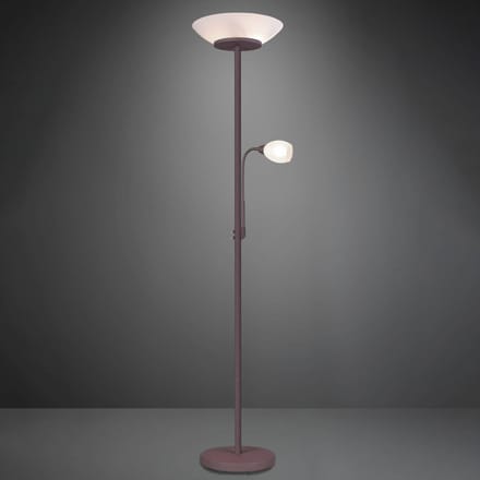 Reality Leuchten Vloerlamp Gerry in roestkleuren