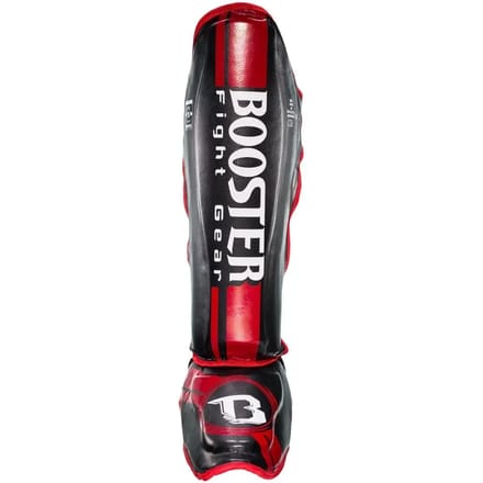 Booster Fight Gear - Scheenbeschermer - V3 - Rood - Maat M