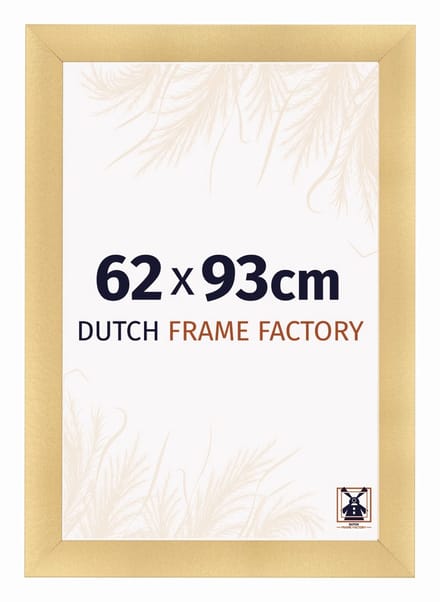 Fotolijst 62x93 cm - MDF - Goud Mat - Praag