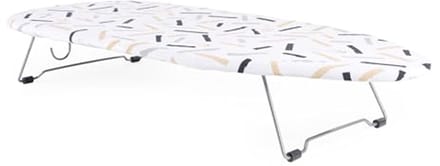 Compact Ironing Board 73 x 31cm with Washable Cover - Ideal for Travel and Easy Storage