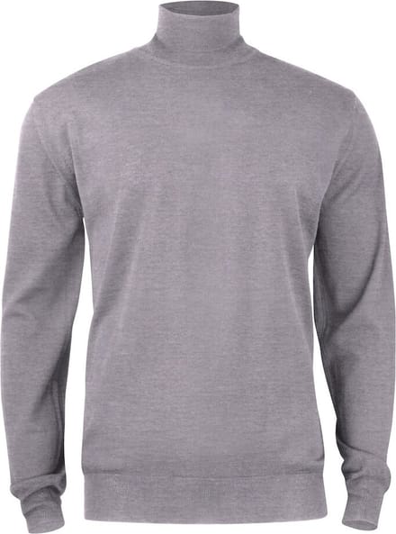 Cutter & Buck Kennewick Turtleneck Heren 355408 - Grijs Melange - S