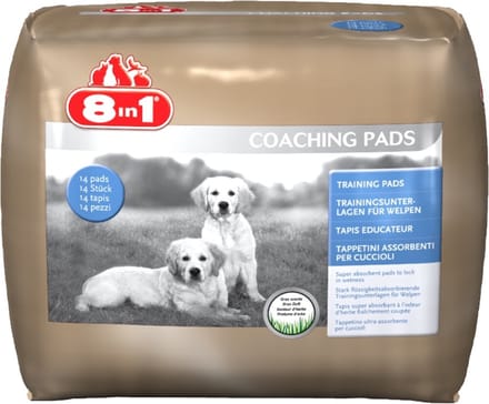 8in1 - Trainings Pads Met Gras Geur - Zindelijkstraining - 60x60cm - 14 Stuks