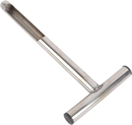 Bodemsonde - Bodemtester Tuin - Bodem Bemonsteren - Roestvrij Staal - 12 Inch - Zilver