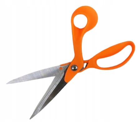 Grote Scherpe Kantoorschaar - 25cm Oranje