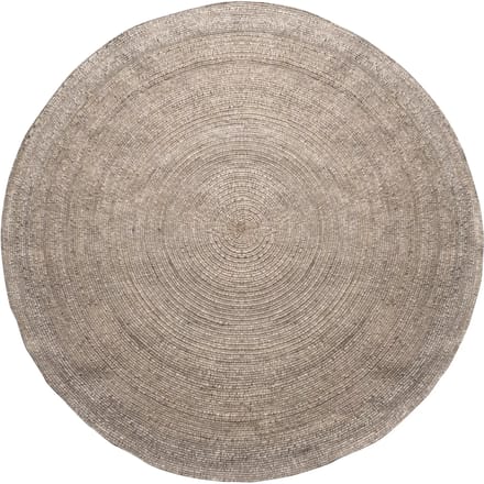 WOOOD Utopia Vloerkleed - Wol/Katoen - Naturel - 1x200x200