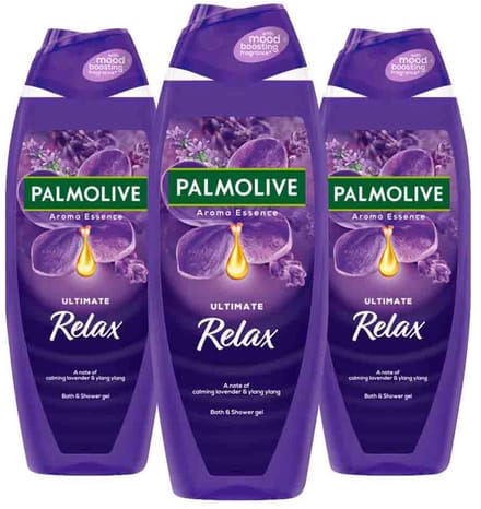 Palmolive - Douchegel Aroma Essence Ultimate Relax - 3 x 650 ml - Voordeelverpakking
