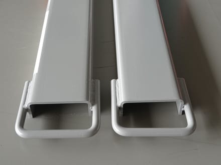 Verlengvorken 2435mm voor heftruck van 150 x 50mm MW Tools VV24150