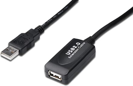 Digitus Active Verlengkabel Usb 2.0 15M Da 73101 Voor Thuis En Op Kantoor