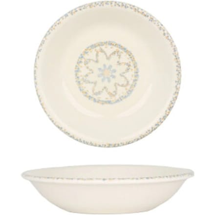 By Bone Serveerschaal - Tessera - Porselein - 15 cm (220cc) - set van 2