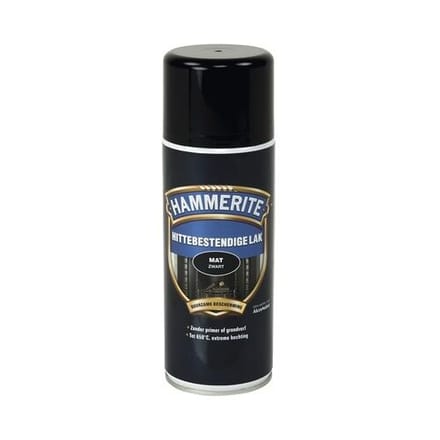 Hammerite - Hittebestendige Lak (Spray) - Grijs - 400 Ml