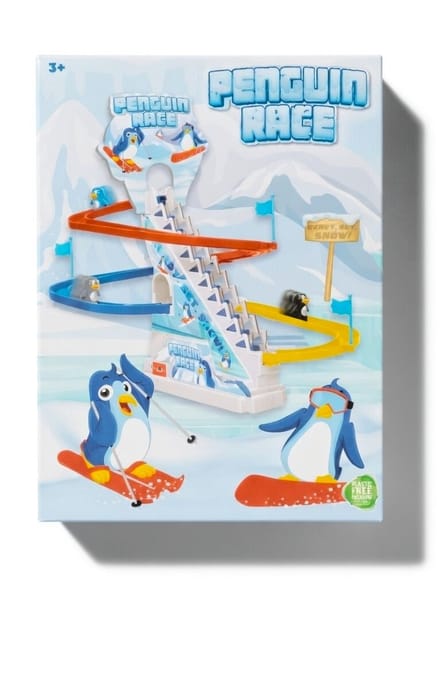 Pinguïn race glijbaan - speelgoed
