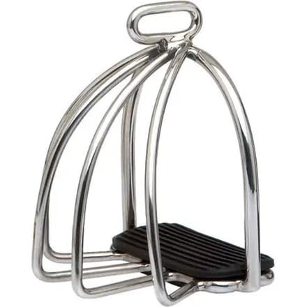 Sefton Stainless Steel Camargue Stijgbeugels Zilver 11.5 cm