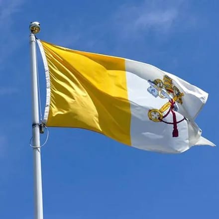 Finnacle - Grote vlag 90 x 150 cm - Vaticaan