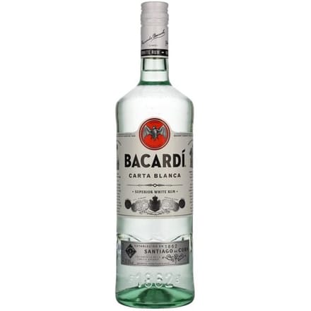 Bacardi Ron Carta Blanca Superior 37,5% Vol. 1l