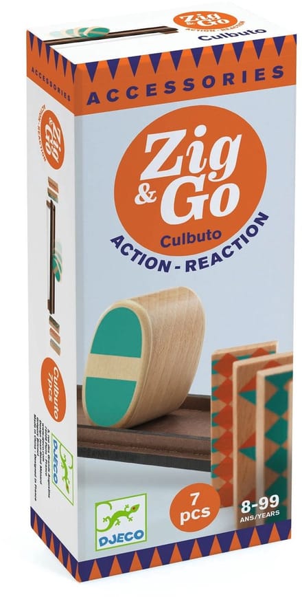 Djeco Zig & Go kettingreactie spel culbuto 7st