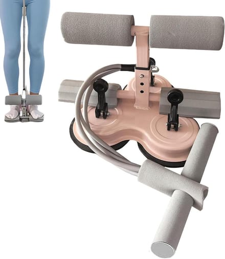 Buikspier trainer - Core trainer - Thuis trainen - Sterke zuignap - 22.5 cm - Zwart