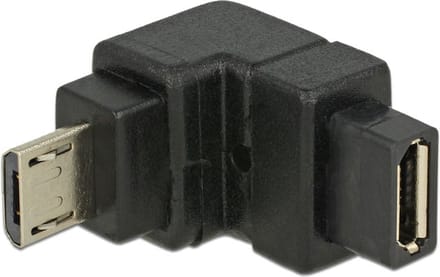 DeLOCK USB2.0Micro-B/USB2.0Micro-B Zwart