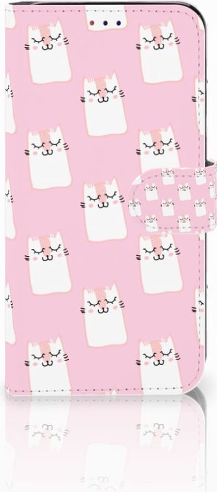 Samsung Galaxy A10 Telefoonhoesje met Pasjes Sleeping Cats